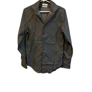 Calvin Klein Gray Dress Shirt Classic Style